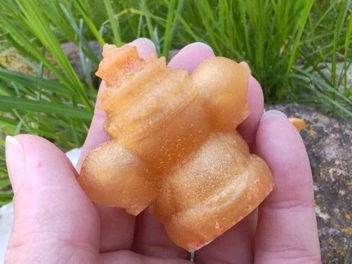 Orgonitový Ganesha "Zlatý úspěch" – Měď, Křišťál & Duhové odlesky