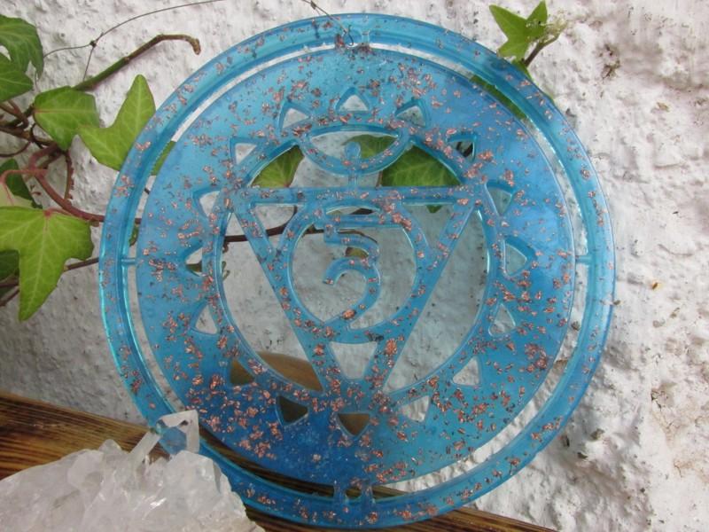 Orgonitový symbol "5. čakra - krční"