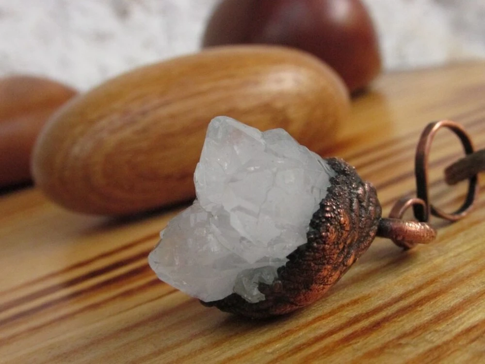 Amulet "Nevinnost" křišťálová minidrúza