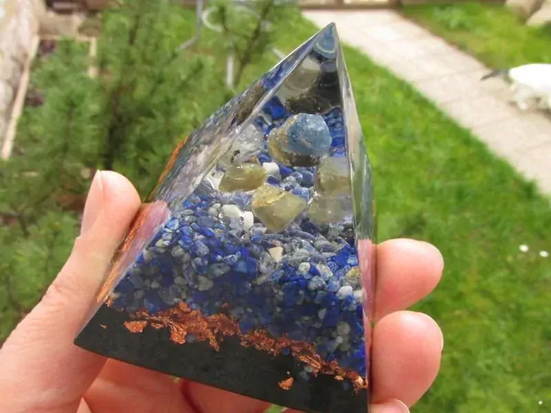 Orgonitová pyramida - Aktivace 6. čakry "Zrak & Intuice & Jasnozřivost"