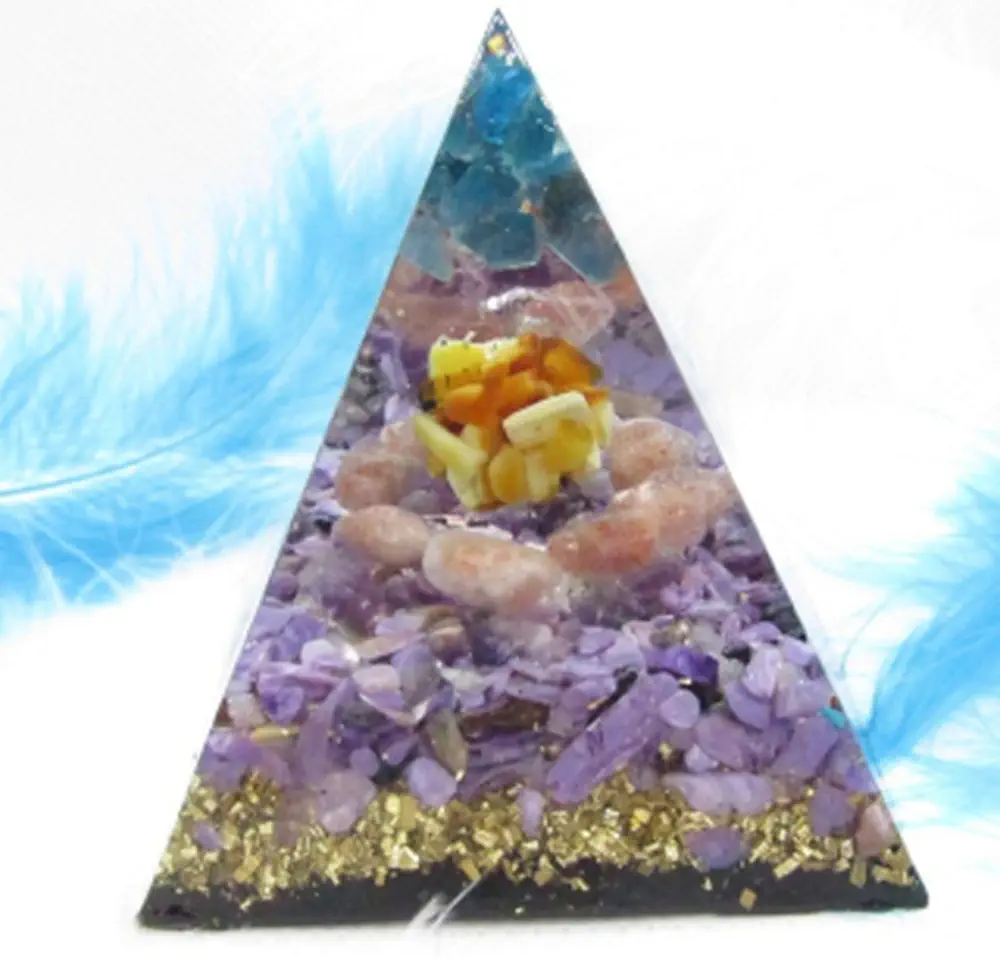 Pro uzdravující spánek & šťastný den, orgonit pyramida