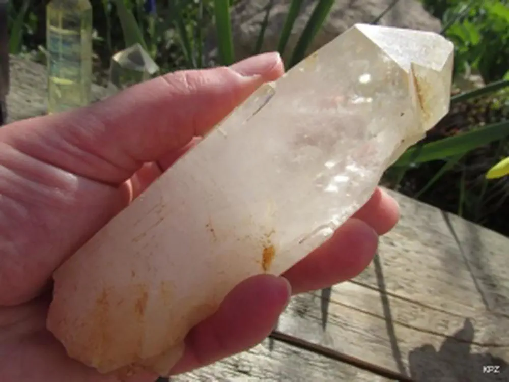 Špice - krystal - Dvojplamen - výběrová kvalita - 295gr