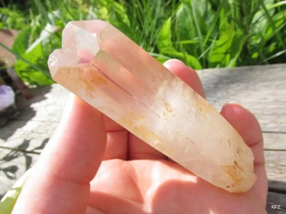 Špice - krystal - Dvojplamen - výběrová kvalita - 84gr