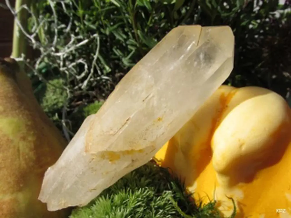 Špice - krystal - Dvojplamen - výběrová kvalita - 51gr