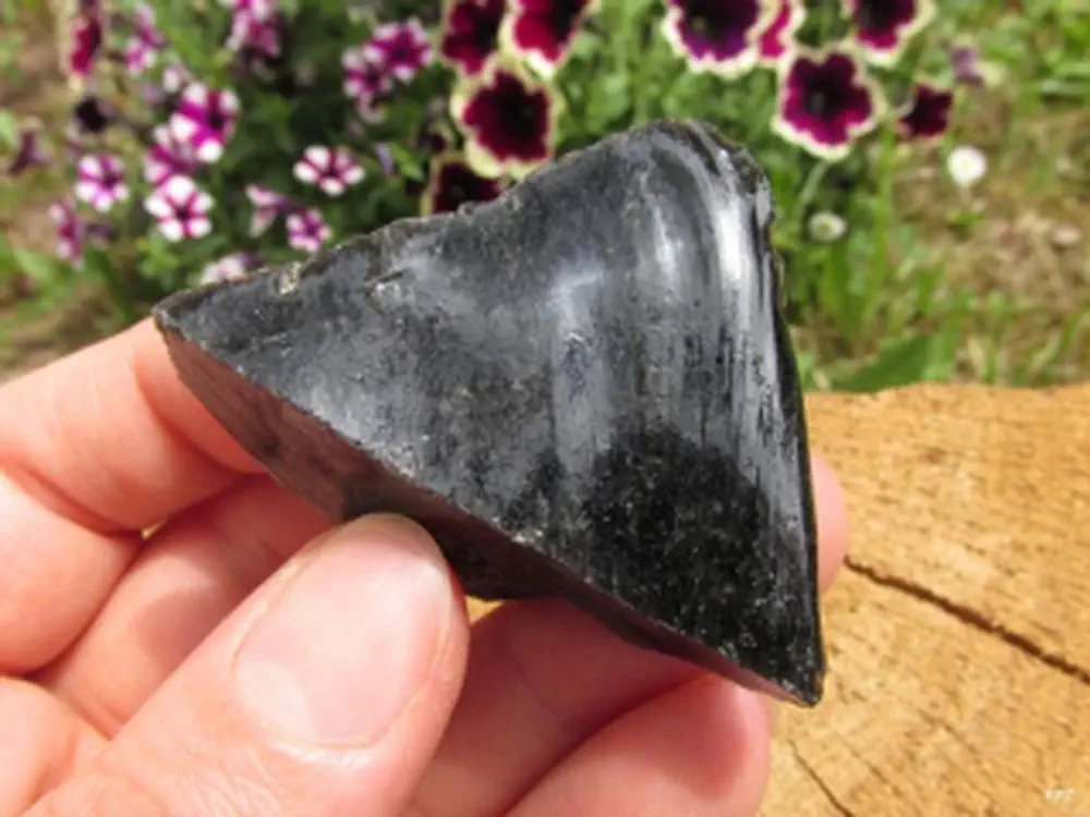 Surový Obsidián černý, 29gr