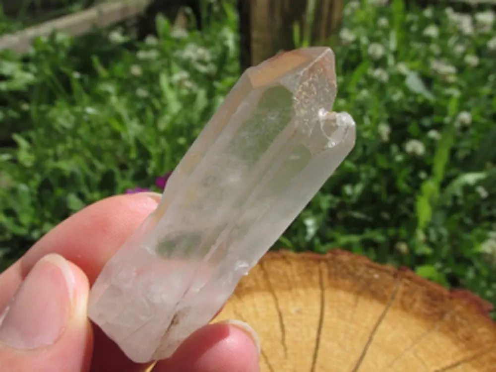 Špice - krystal - Dvojplamen - výběrová kvalita - 32gr