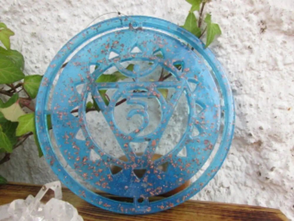 Orgonitový symbol "5. čakra - krční"