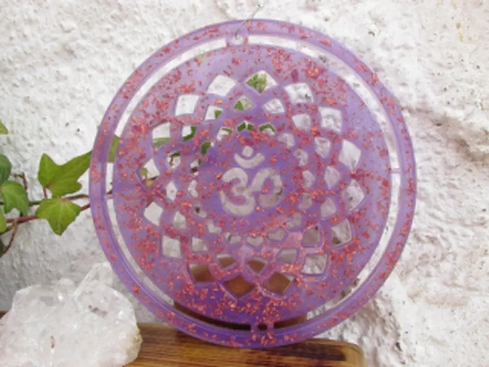 Orgonitový symbol "7. čakra - Korunní"