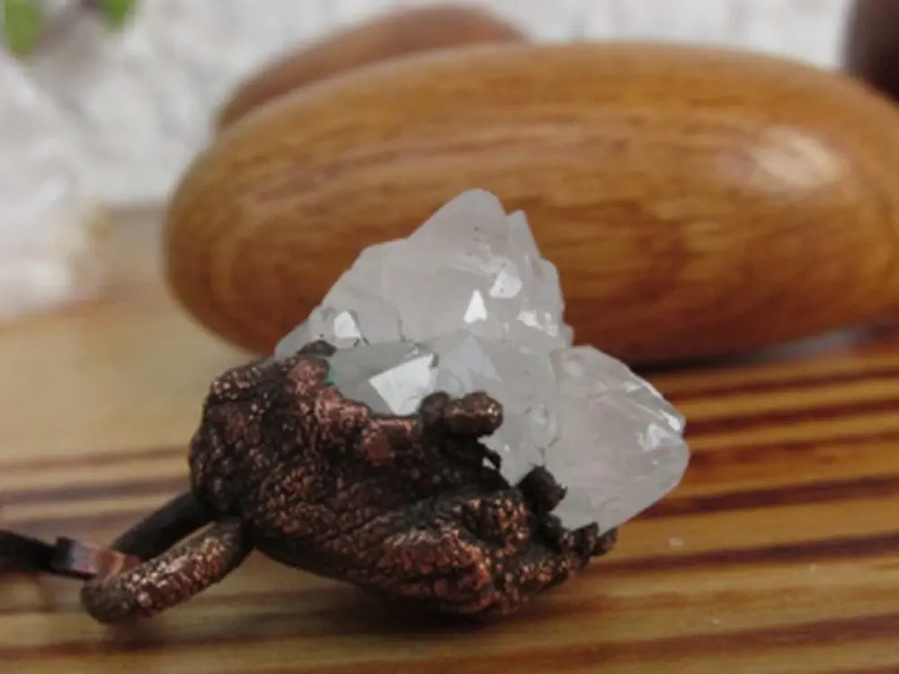 Amulet "Nevinnost" křišťálová minidrúza