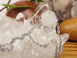 Řetízek nerez ocel  - klasický vzhled, 45+5cm