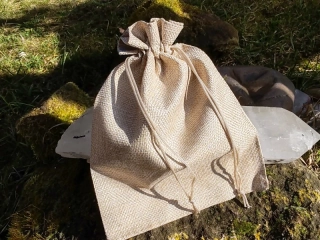 Dárkový sáček jutový, XXL 23cm