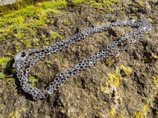 Řetízek nerez ocel  - očka větší, 50cm