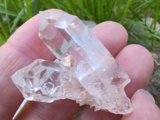 Lemurský / Lemurijský krystal - Dvojplamen