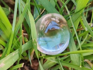 "Čisté Světlo" Exkluzivní křišťál do dlaně – Výběrová kvalita (Unikátní kus) *15gr